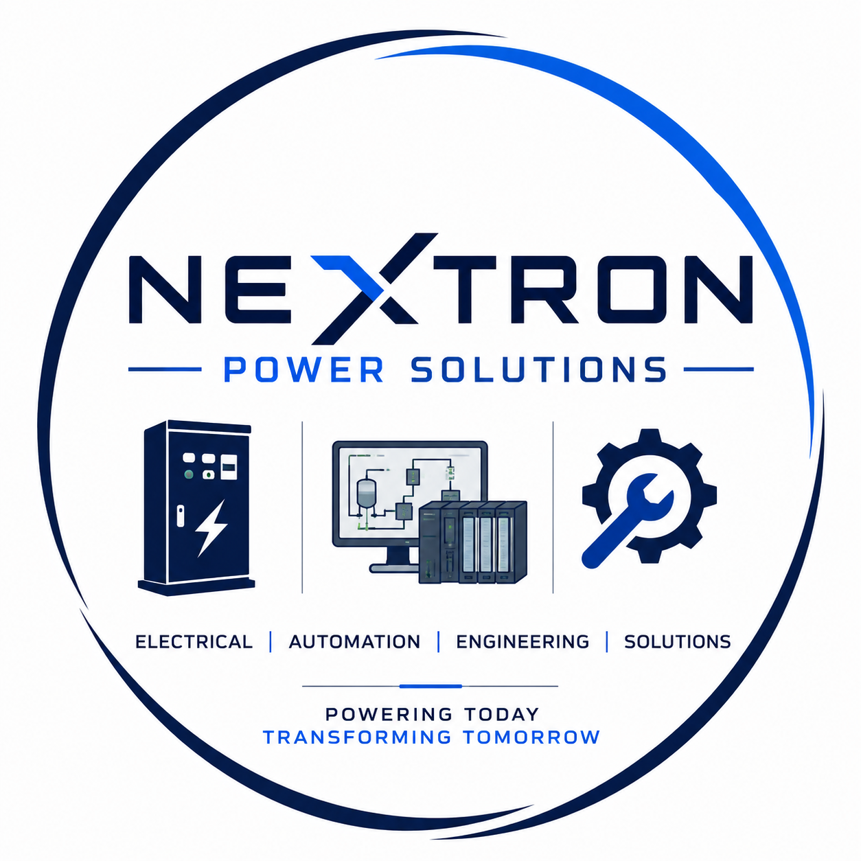 NEXTRON POWER SOLUTIONS emblem